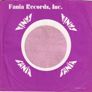 Fania Records U.S.A. Pink Company Sleeve 1970’s