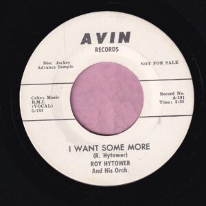 Roy Hytower ” I Want Some More ” Avin Records Demo Vg+