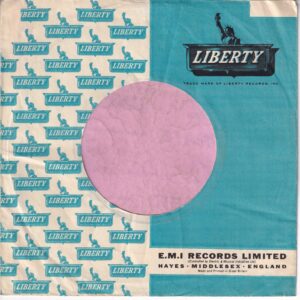 Liberty U.K. Company Sleeve 1962 – 1963