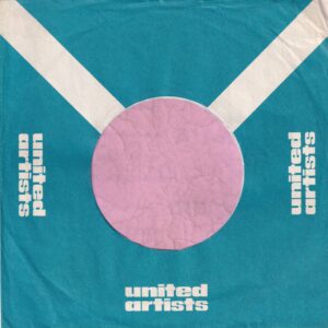 United Artists U.K. Cut Straight With Notch Company Sleeve 1968 – 1969