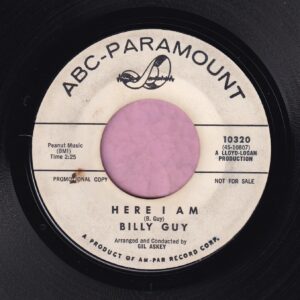 Billy Guy ” Here I Am ” ABC Paramount Demo Vg