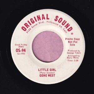 Gene West ( Barry White ) ” Little Girl ” Original Sound Demo Vg+