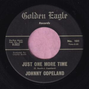 Johnny Copeland ” Just One More Time ” Golden Eagle Records Vg+