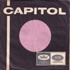 Capitol Records Australia Company Sleeve 1963 – 1968 ?