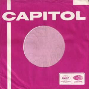 Capitol Records U.K. Lp Thumbnails 1966 – 1968 Company Sleeve 1968