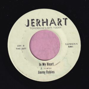 Jimmy Robins ” In My Heart ” Jerhart Vg+