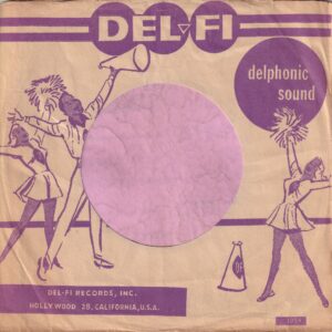 Del-Fi Records U.S.A. Purple Print Company Sleeve 1959 – ?