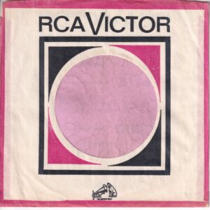 RCA Victor U.S.A. Bottom Logo Low Company Sleeve 1966 ? – 1969