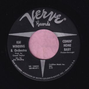Kai Winding & Orchestra ” Comin’ Home Baby ” Verve Vg+