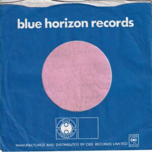 Blue Horizon Records U.K. Company Sleeve 1967 – 1968