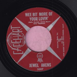 Jewel Akens ” Wee Bit More Of Your Lovin’ ” Capehart Vg+