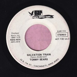 Tommy Sears ” Salvation Train ” GAR ( General American Records ) Demo Vg+