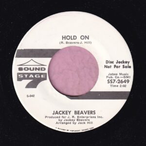 Jackey Beavers ” Hold On ” Sound Stage 7 Demo Vg+