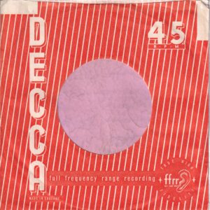 Decca U.K. Company Sleeve 1960 – 1962