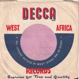 Decca Records West Africa Company Sleeve