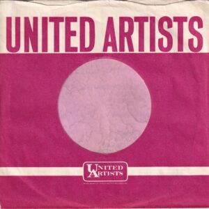 United Artists U.K. Use New Emitex , 6’s To 50 Tokens  Correct Print ‘ Industries ‘ Company Sleeve 1964 – 1967
