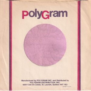 Polygram Canadian Company Sleeve