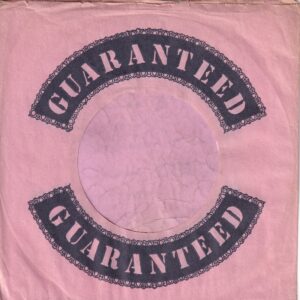Guaranteed Records U.S.A. Company Sleeve 1959 – 1960