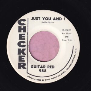 Guitar Red ” Just You And I ” Checker Demo Vg+