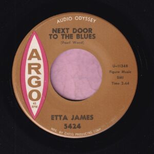 Etta James ” Next Door To The Blues ” Argo Records Vg+
