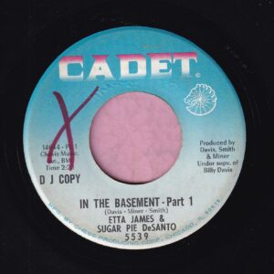 Etta James & Sugar Pie DeSanto ” In The Basement ” Cadet Demo Vg+