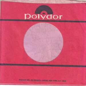 Polydor U.S.A. 810 Seventh Avenue N.Y. Address , White Line On Bottom Company Sleeve 1974 – 1980