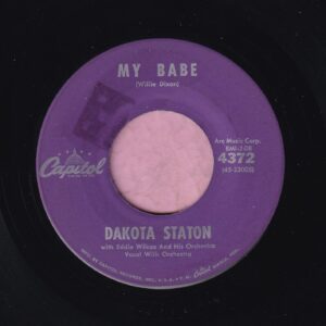 Dakota Staton ” My Babe ” Capitol Vg+