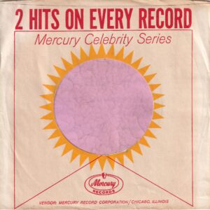 Mercury Records U.S.A. Celebrity Series Lp List Starts With Sil Austin On Back Company Sleeve