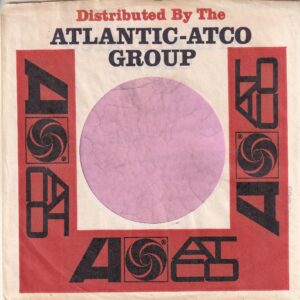 Atlantic Atco Group U.S.A. No Address F.G. 6-66 Printed On Inside Right Side Company Sleeve 1966 – 1969