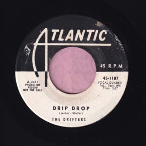 The Drifters ” Drip Drop ” Atlantic Demo Vg+
