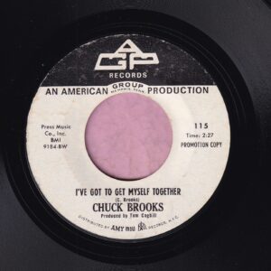 Chuck Brooks ” I’ve Got To Get Myself Together ” AGP Records Demo Vg+