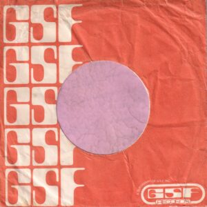 GSF Records U.K. Company Sleeve 1972 – 1974
