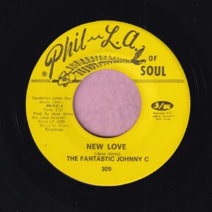 The Fantastic Johnny C ” New Love ” Phil-L.A. Of Soul Vg+