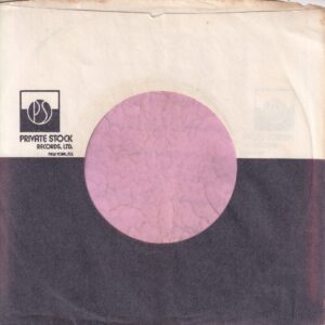 Private Stock Records U.S.A. Purple Print Company Sleeve 1974 – 1977