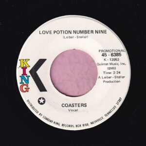 Coasters ” Love Potion Number Nine ” King Demo M-
