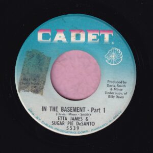 Etta James & Sugar Pie DeSanto ” In The Basement ” Cadet Vg+
