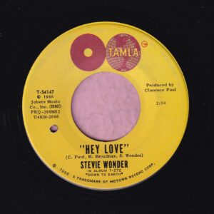 Stevie Wonder ” Hey Love ” Tamla Vg+