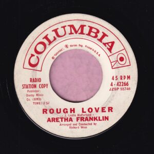Aretha Franklin ” Rough Lover ” Columbia Demo Vg+