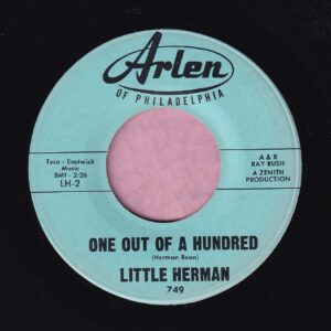 Little Herman ” One Out Of A Hundred ” Arlen Records Vg+