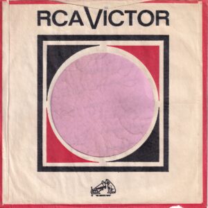 RCA Victor U.S.A. Bottom Logo Centered Cut Straight With A Notch Company Sleeve 1966 ? – 1969