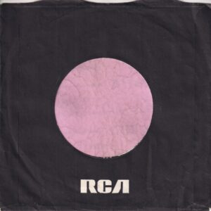 RCA U.K. Wavy Top Company Sleeve 1979 – ?