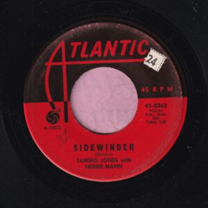 Tamiko Jones with Herbie Mann ” Sidewinder ” Atlantic Vg+