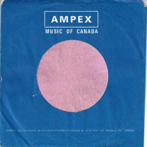 Ampex Canadian Company Sleeve 1970 – 1972
