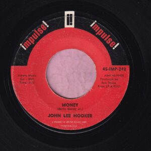 John Lee Hooker ” Money ” Impulse Records Vg+