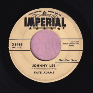 Faye Adams ” Johnny Lee ” Imperial Demo Vg+