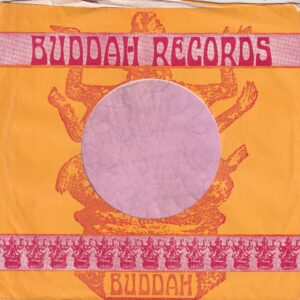 Buddah Records U.S.A. Curved Top Company Sleeve 1967 – 1970