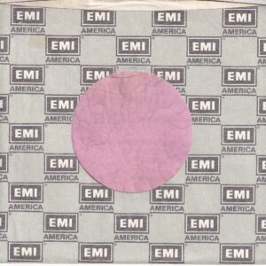 EMI Armerica U.S.A. Gray Print With No MIC Details Company Sleeve 1980 – 1986