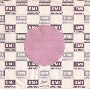 EMI Armerica U.S.A. Gray Print With MIC 41564 Details Company Sleeve 1986 – 1989