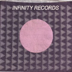 Infinity Records U.S.A. Name Printed On Top Line , Purple Print Company Sleeve 1979
