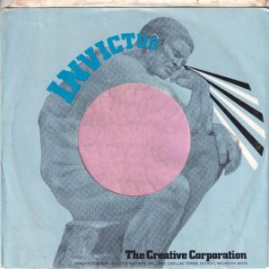 Invictus U.S.A. Detroit Address Details Printed On Back , Cut Straight Capitol Distr. Company Sleeve 1970 – 1972